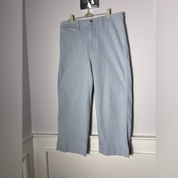 Madewell Light Gray Flare Jeans - Picture 5 of 13